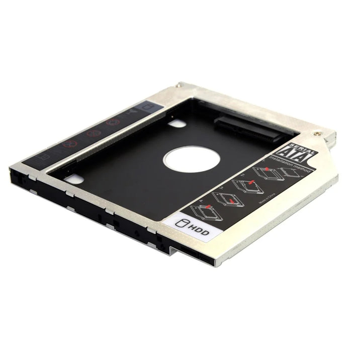SA-199 9.5mm SATA HDD SSD Enclosure Hard Drive Caddy Case Tray for Laptop Notebook - 2