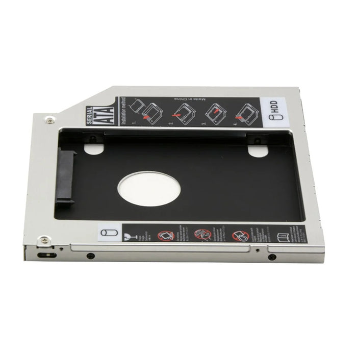 SA-199 9.5mm SATA HDD SSD Enclosure Hard Drive Caddy Case Tray for Laptop Notebook - 6