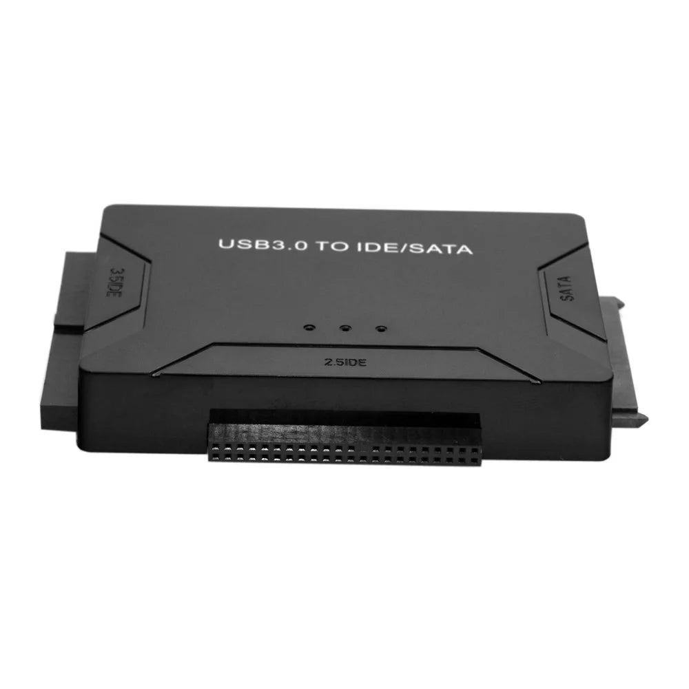 USB 3.0 to SATA IDE ATA Data Adapter 3 in 1 for PC Laptop 2.5'' 3.5'' HDD Hard Disk Driver with Power - 4