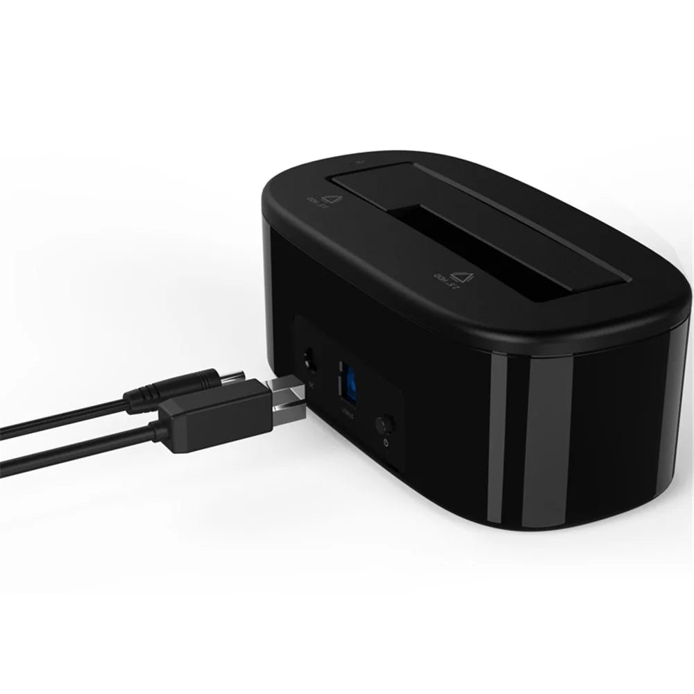 ORICO Tool Free 5Gbps Super Speed USB 3.0 to SATA External Hard Drive Docking Station (6218US3) - Black / EU Plug - 4