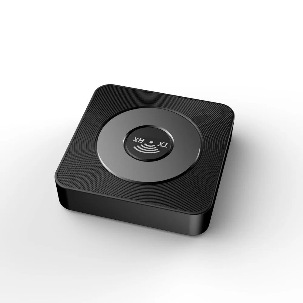 Low Delay 3.5mm Bluetooth-compatible Audio Transmitting Receiver BTA003 - Black - 3