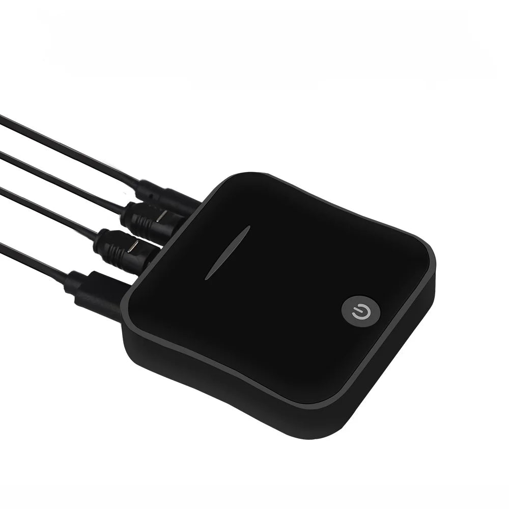 BC91 Bluetooth-compatible 5.0 Optical Fiber Transmitter and Receiver 2 in 1 Adapter Low Power Consumption - 3