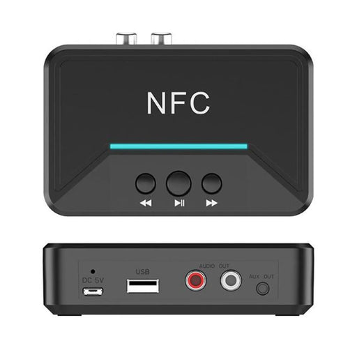 Bluetooth-compatible Receiver 2RCA Output Amplifier Speaker to Wireless Stereo Audio Adapter - 1