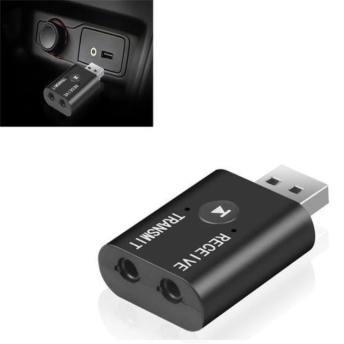YET-TR6 USB Bluetooth-compatible Transmitter Receiver 2 in 1 Adapter - 1