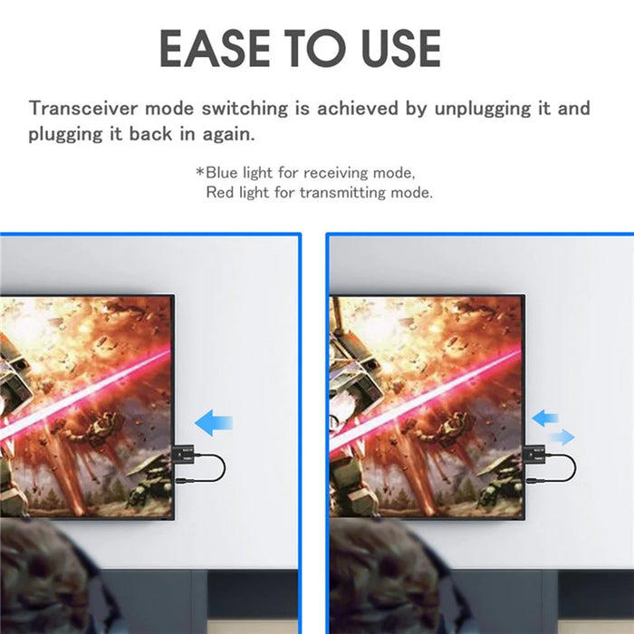 YET-TR6 USB Bluetooth-compatible Transmitter Receiver 2 in 1 Adapter - 6