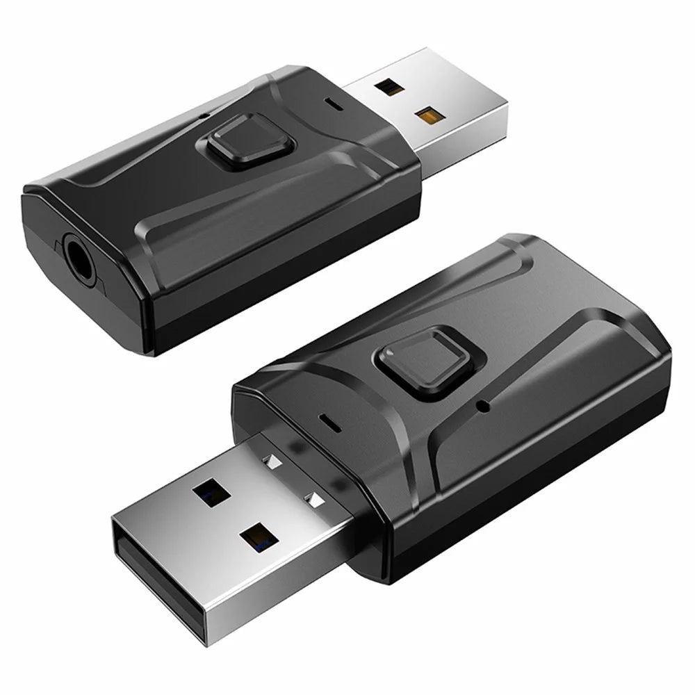 4 in 1 Receive and Send Plug and Play Support Voice Call Bluetooth-compatible Adapter - 1