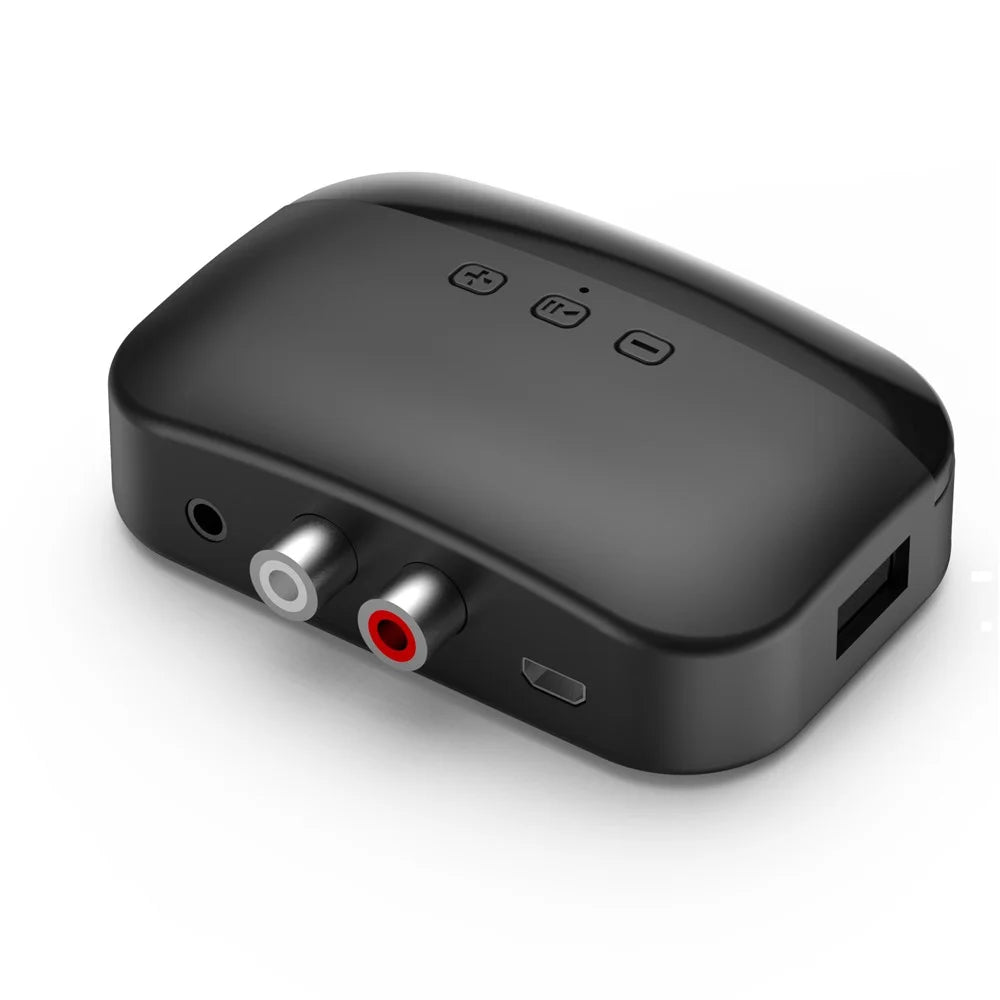 NFC Bluetooth-compatible 5.0 Receiver Hands-free Call Support U Disk TF Card Playback - 1