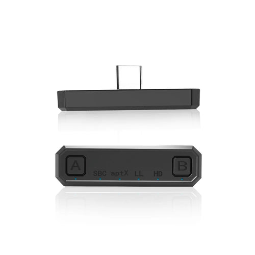 Bluetooth-compatible Wireless Audio Adapter Type-C Transmitter for Ninetendo Switch PS4 PC - 1