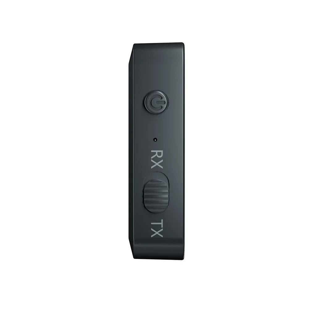 Bluetooth-compatible 5.0 Audio Transmitter Receiver Adapter 2-in-1 Wireless 3.5mm aptX Stereo Audio Adapter - 2