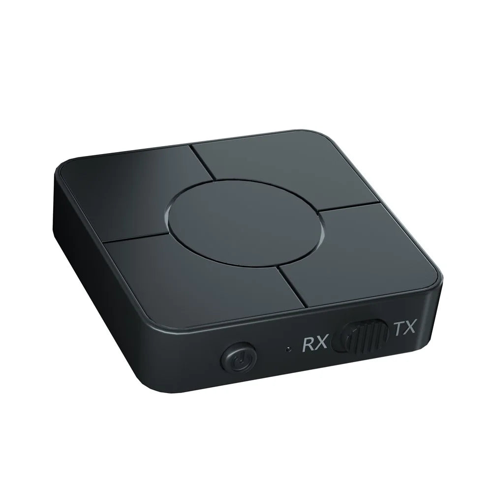 Bluetooth-compatible 5.0 Audio Transmitter Receiver Adapter 2-in-1 Wireless 3.5mm aptX Stereo Audio Adapter - 6