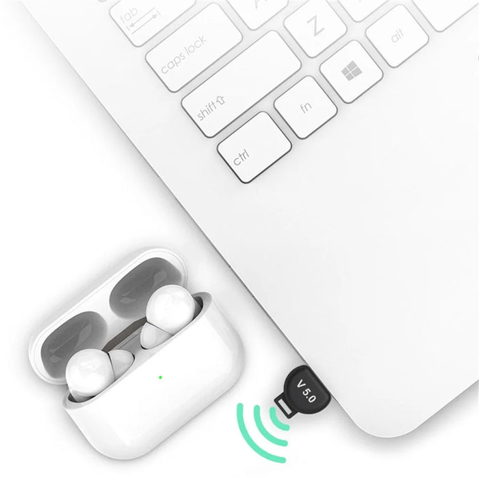 T84 Bluetooth-compatible 5.0 USB Transmitter Wireless Speaker Headset Audio Connection Adapter - 6