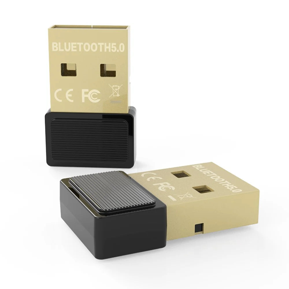 BT-08H Mini USB Bluetooth-compatible 5.0 Transmitter Computer Laptop Wireless Connection Adapter for Speaker Mouse Keyboard - 2