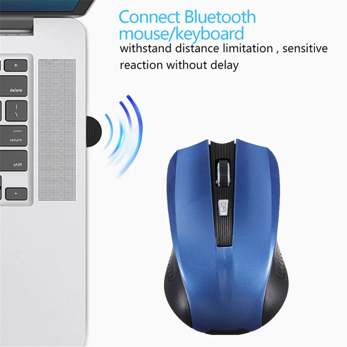 06M Mini USB Bluetooth-compatible 5.0 Audio Transmission Wireless Connection Adapter for Mouse Keyboard Speaker - 4
