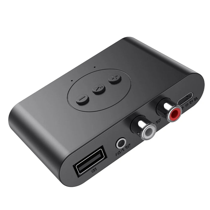 B21 Bluetooth-compatible 5.3 Audio Receiver U-Disk RCA 3.5mm AUX Jack Stereo Music Adapter - 1