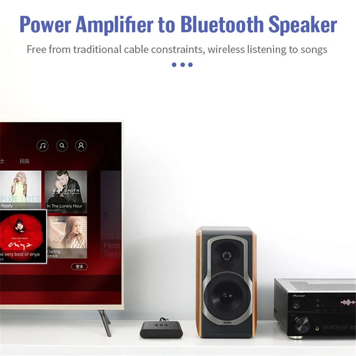 B21 Bluetooth-compatible 5.3 Audio Receiver U-Disk RCA 3.5mm AUX Jack Stereo Music Adapter - 2