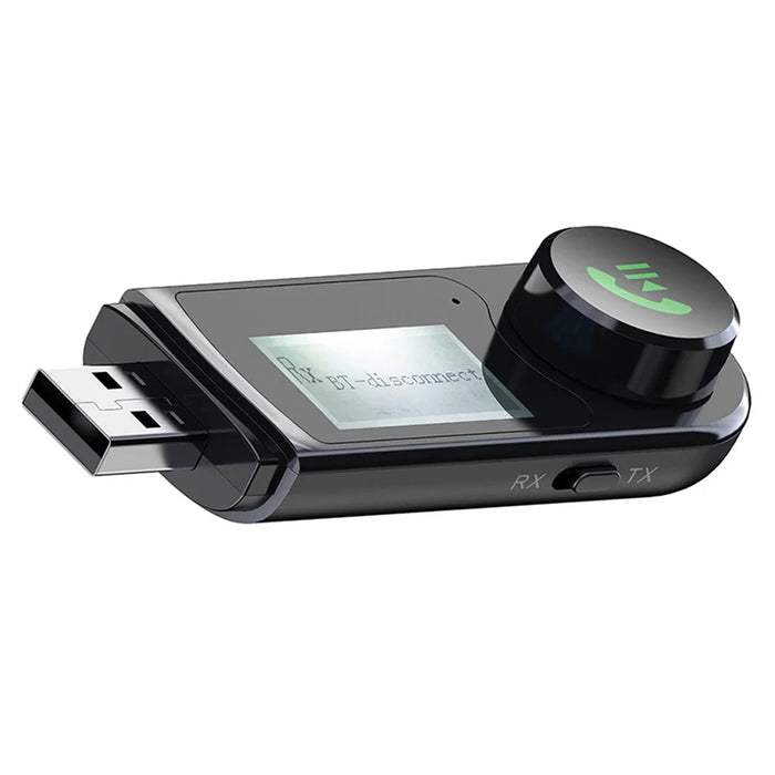 B15 2-in-1 LCD Screen Bluetooth-compatible 5.0 Audio Receiver Transmitter USB Wireless Adapter - 2