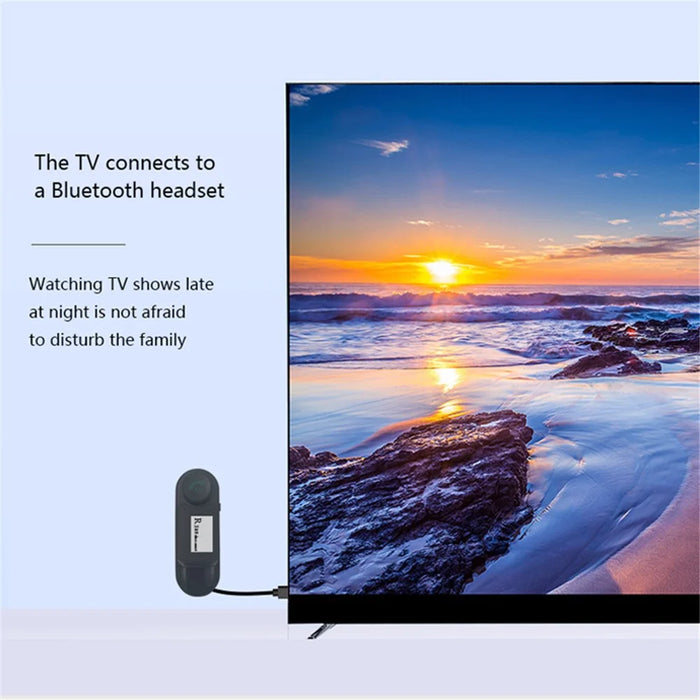 B15 2-in-1 LCD Screen Bluetooth-compatible 5.0 Audio Receiver Transmitter USB Wireless Adapter - 6