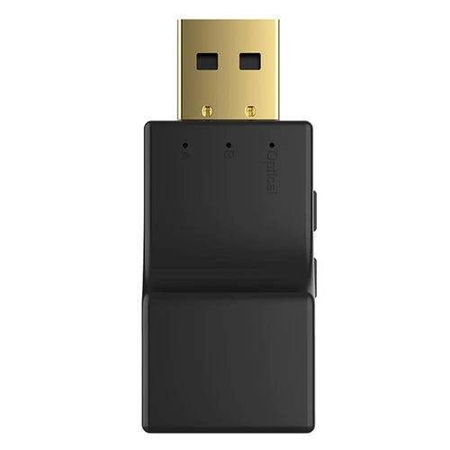 SW-03 Optical Fiber / USB Bluetooth-compatible Audio Transmitter Mini Portable BT Audio Adapter Compatible with Nintendo Switch / PC / PS / Xbox Game Consoles - 1