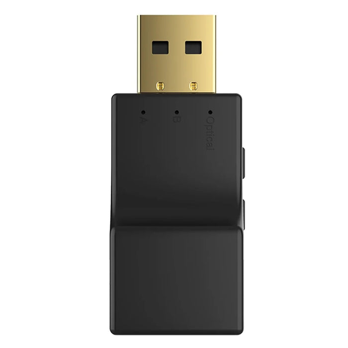 SW-03 Optical Fiber / USB Bluetooth-compatible Audio Transmitter Mini Portable BT Audio Adapter Compatible with Nintendo Switch / PC / PS / Xbox Game Consoles - 1