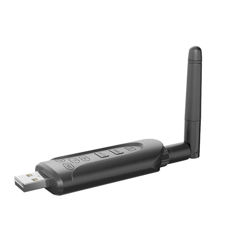 BT-502 USB Bluetooth-compatible 5.3 Adapter Wireless Computer Audio Transmitter with Antenna for Speaker Headset - 1