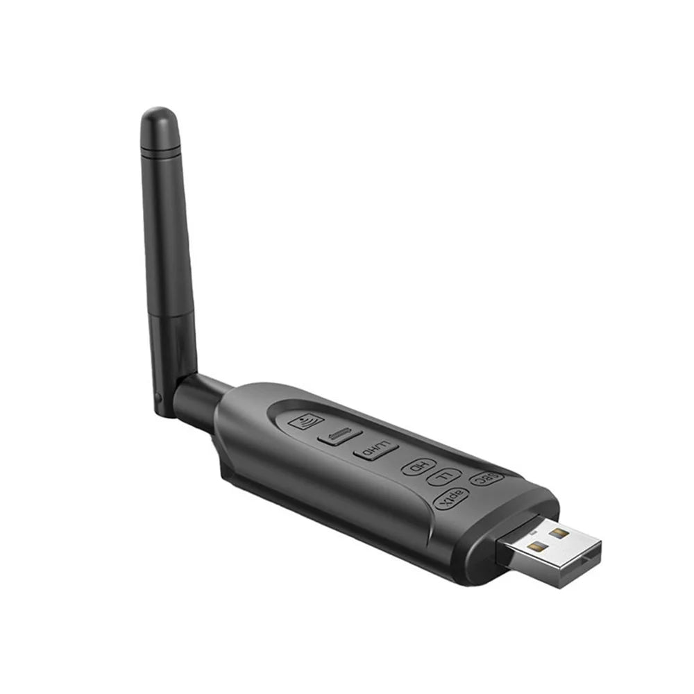 BT-502 USB Bluetooth-compatible 5.3 Adapter Wireless Computer Audio Transmitter with Antenna for Speaker Headset - 4