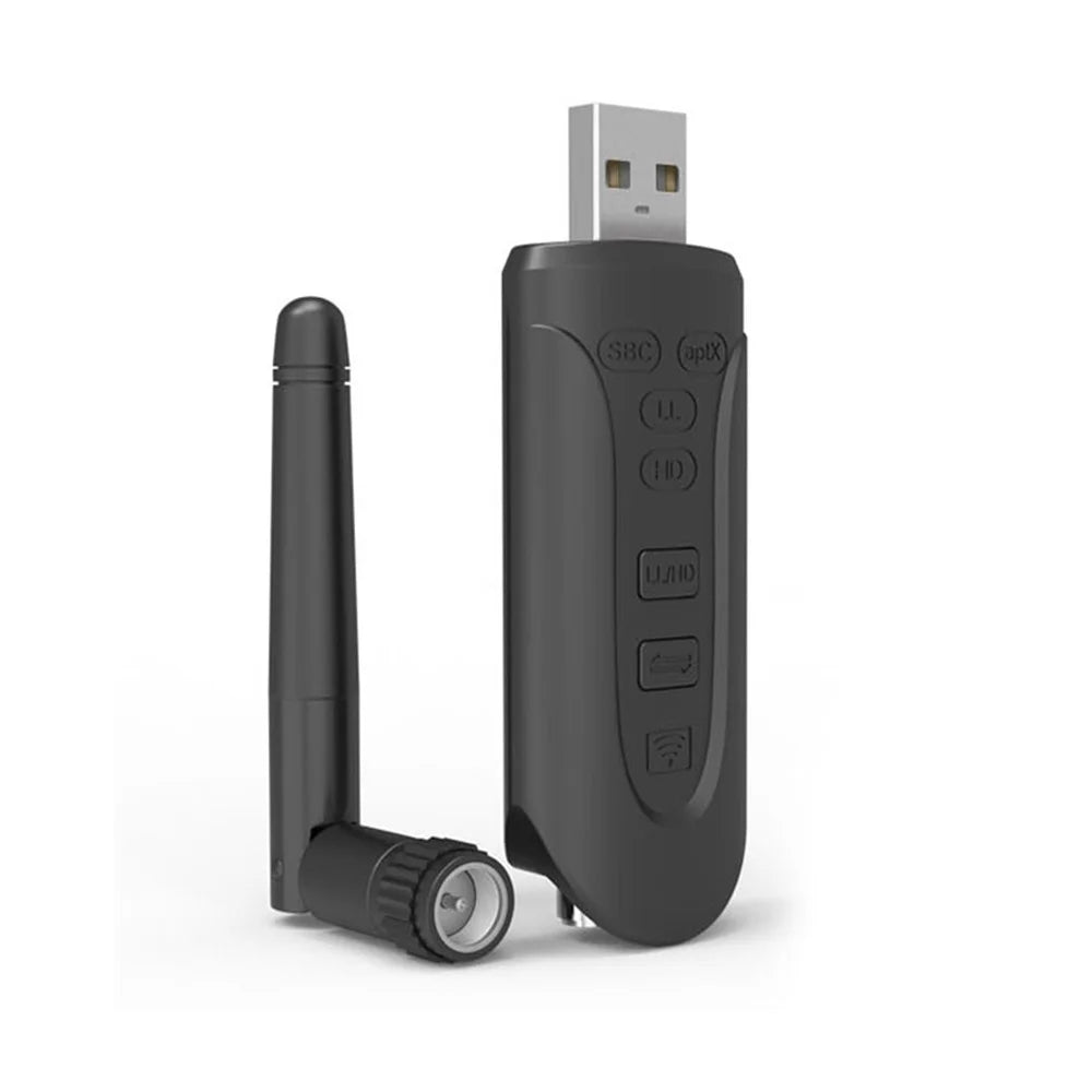 BT-502 USB Bluetooth-compatible 5.3 Adapter Wireless Computer Audio Transmitter with Antenna for Speaker Headset - 6