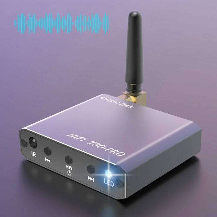 T30 Pro Bluetooth-compatible 5.2 Receiver Multifunctional Audio Adapter Support Hands-Free Calling - 3