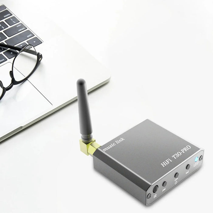 T30 Pro Bluetooth-compatible 5.2 Receiver Multifunctional Audio Adapter Support Hands-Free Calling - 6