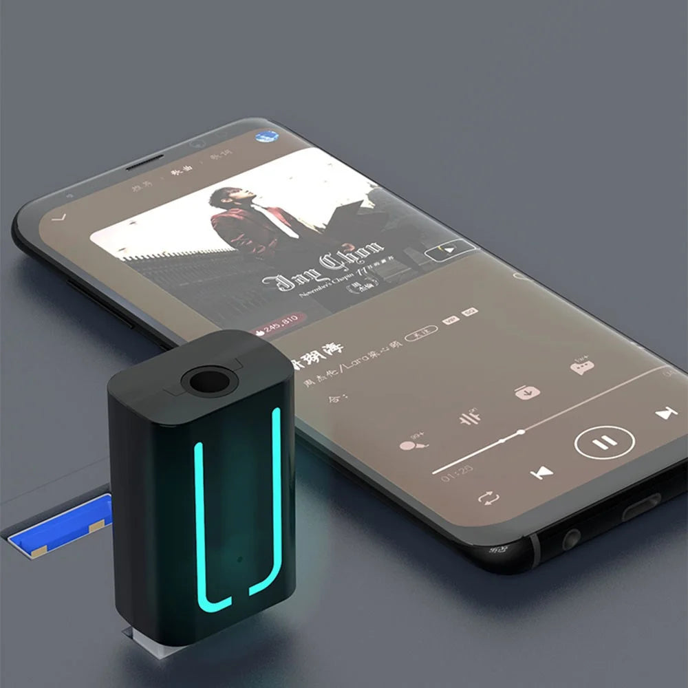 E6 Bluetooth-compatible Audio Receiver Dual Output Hands-Free Call Bluetooth-compatible Adapter for Cars, Speakers, Amplifiers - 4