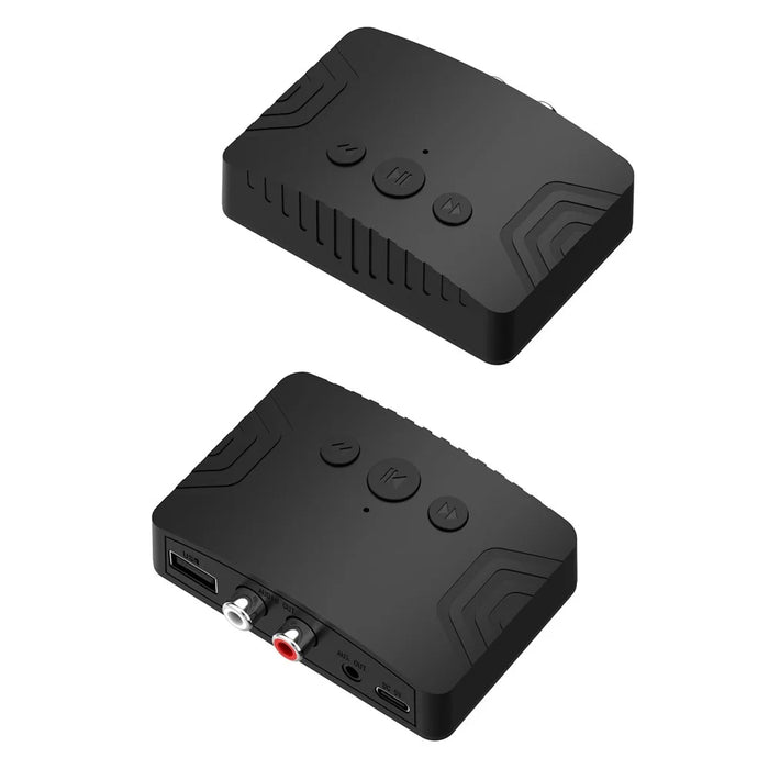R20 Wireless Audio Adapter 3.5mm AUX 2RCA U Disk Player Bluetooth-compatible 5.3 Transmitter Receiver for PC TV Car Speaker - 7
