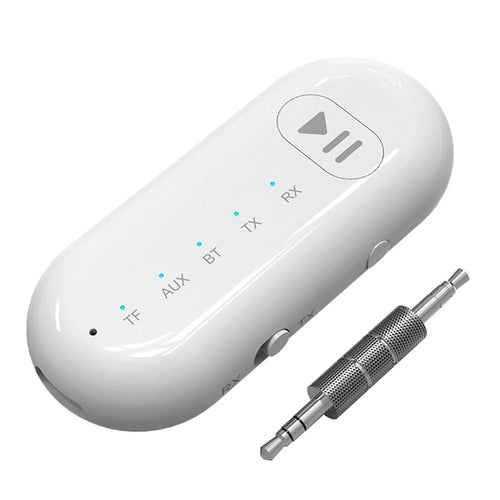 GR05 LED Light Audio Wireless Adapter 2-in-1 Bluetooth-compatible Audio Receiver Transmitter (with CE) - 1