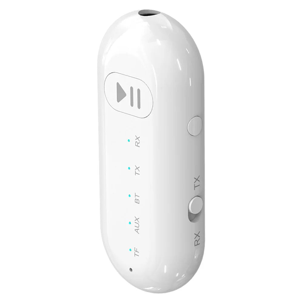 GR05 LED Light Audio Wireless Adapter 2-in-1 Bluetooth-compatible Audio Receiver Transmitter (with CE) - 2