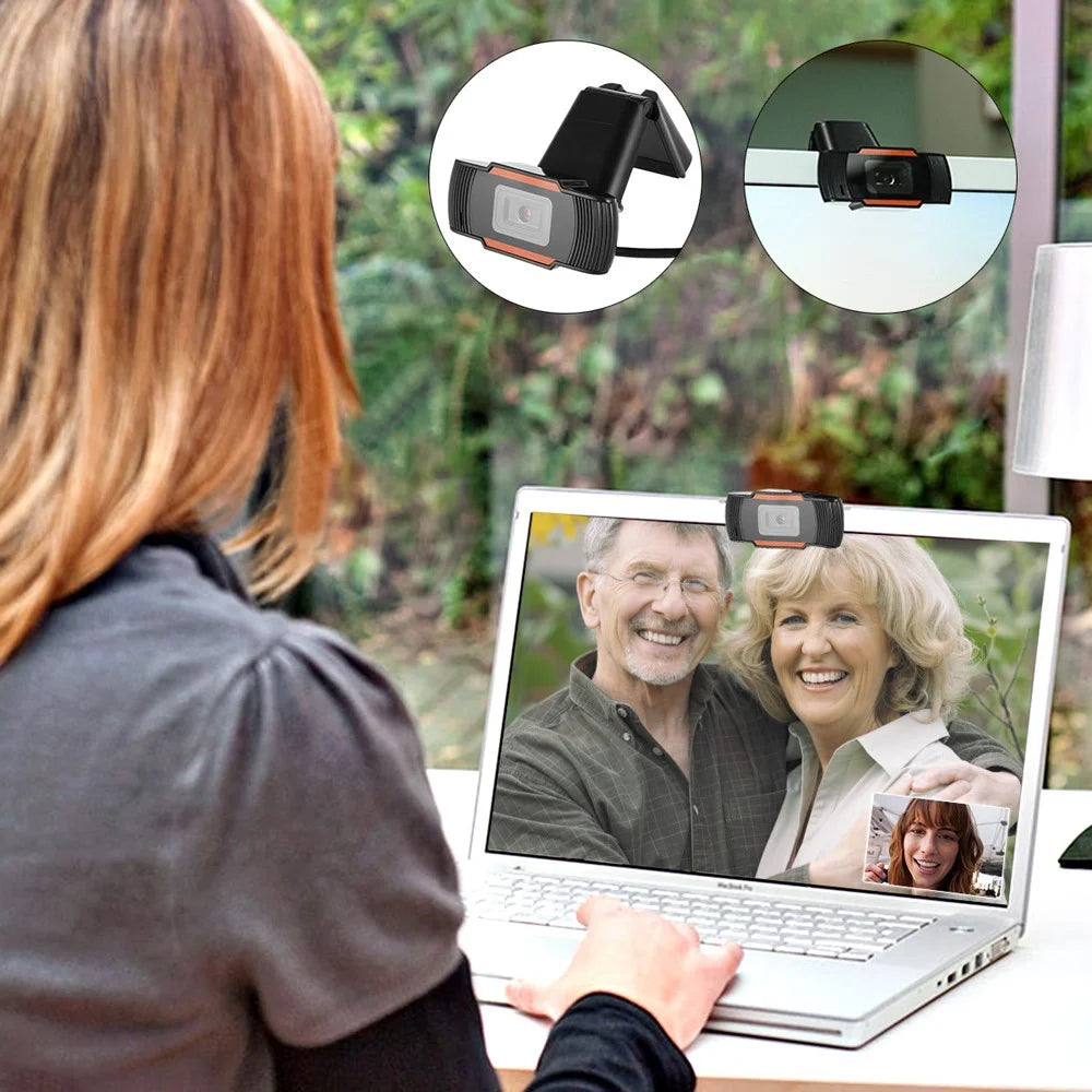 USB 2.0 PC Camera Video Record HD 12.0MP Webcam Web Camera with Mic for Computer Laptop - 5