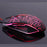 6 Keys Crack Pattern Wired Optical Game Mouse 2400DPI with Breathing Backlit Light - 4