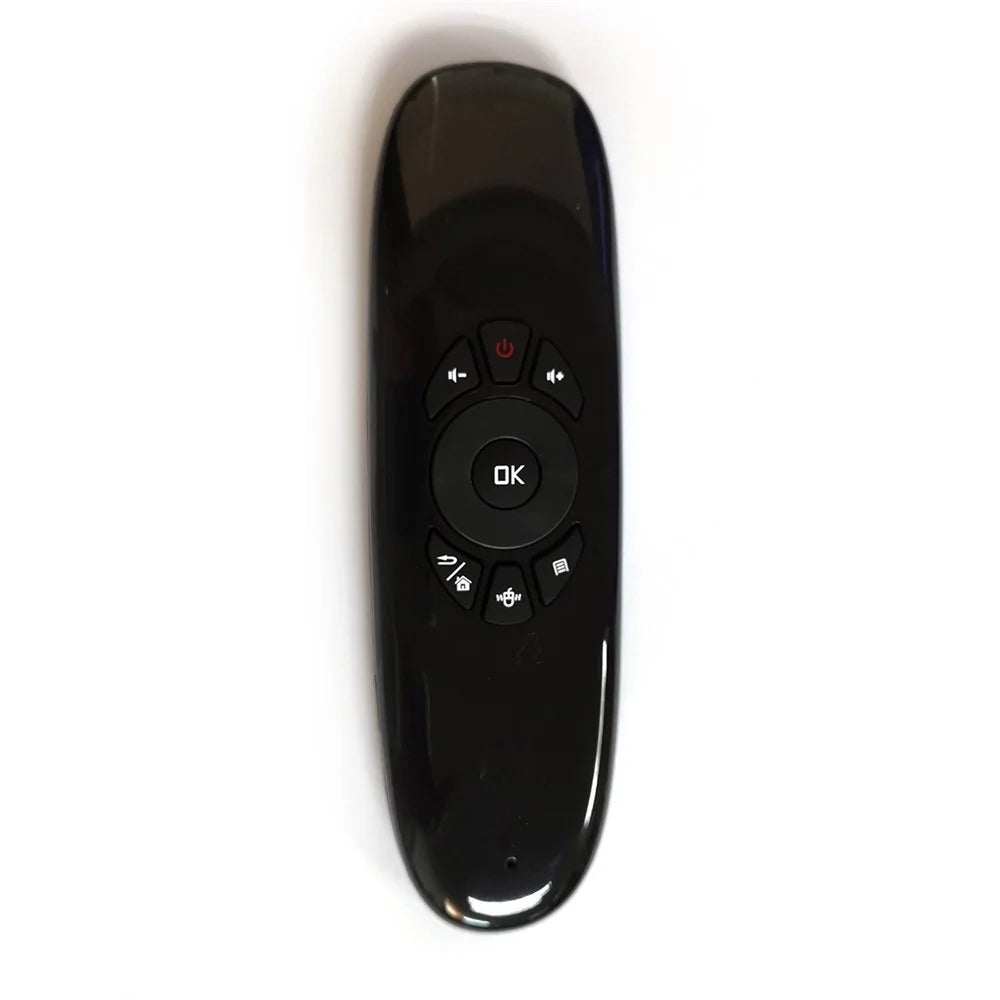 3 in 1 2.4GHz Wireless Air Mouse Full QWERTY Keyboard with TV Remote Control Function - Black - 2