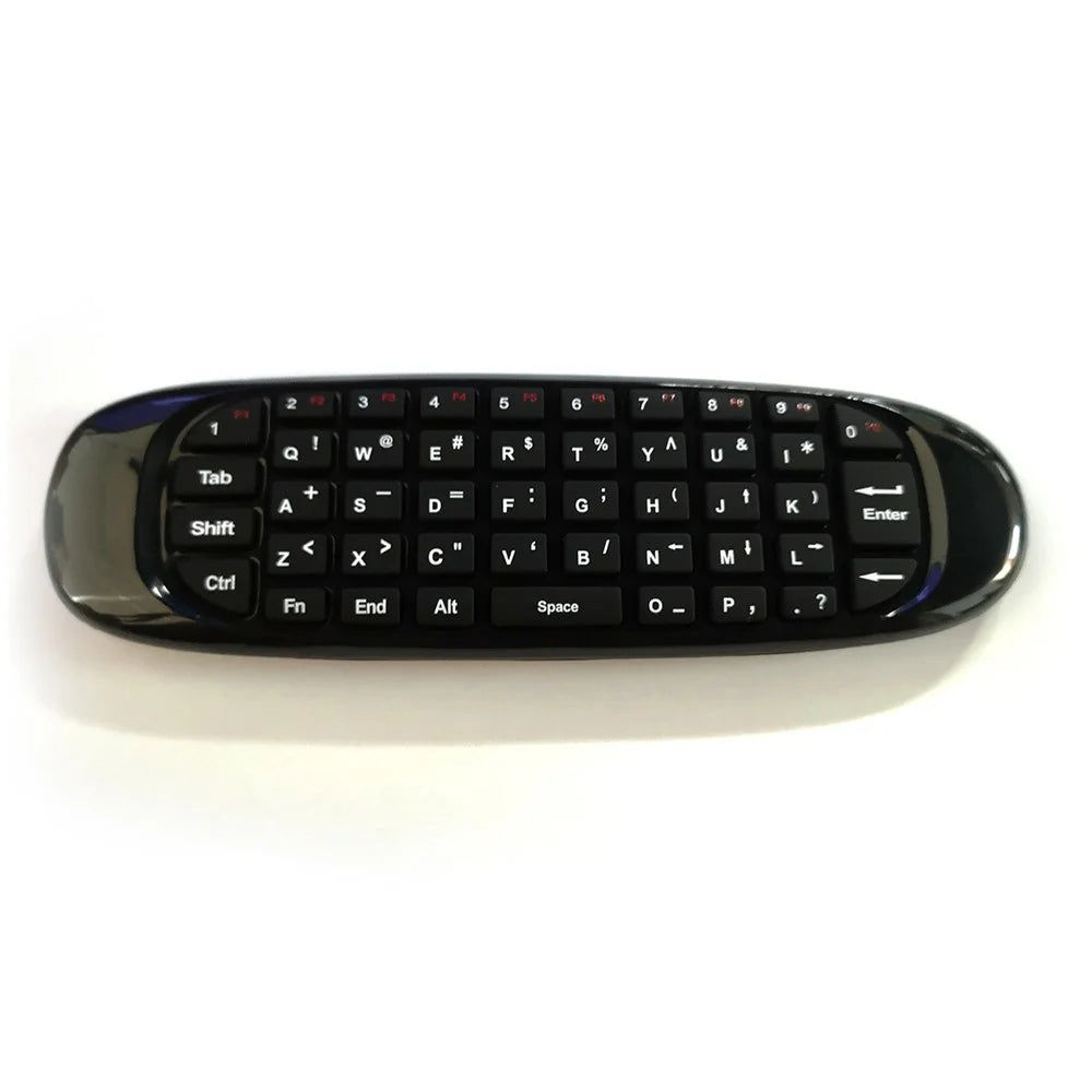 3 in 1 2.4GHz Wireless Air Mouse Full QWERTY Keyboard with TV Remote Control Function - Black - 3