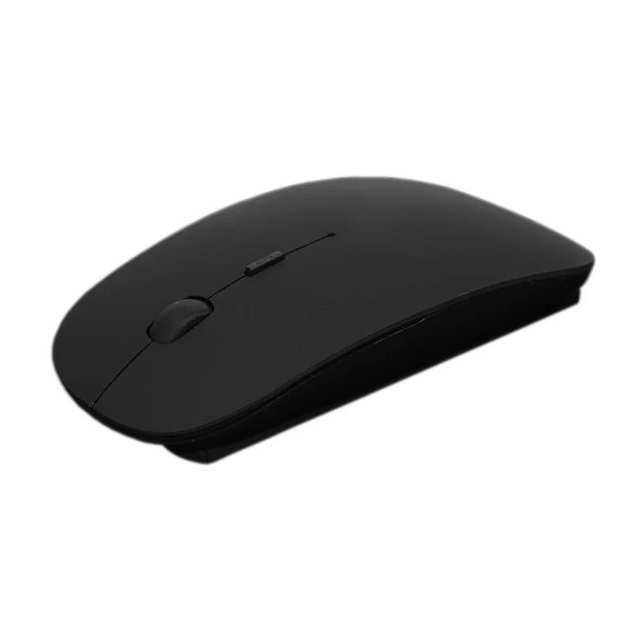 Bluetooth-compatible 3.0 Wireless Mouse 1600 DPI Battery Powered Slim Ergonomic Mice for PC Laptop - Black - 1