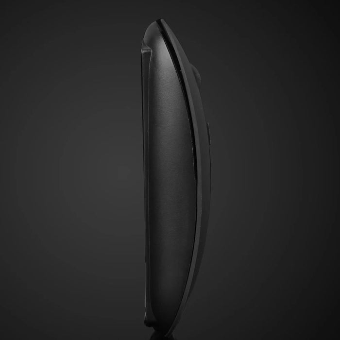 Bluetooth-compatible 3.0 Wireless Mouse 1600 DPI Battery Powered Slim Ergonomic Mice for PC Laptop - Black - 3
