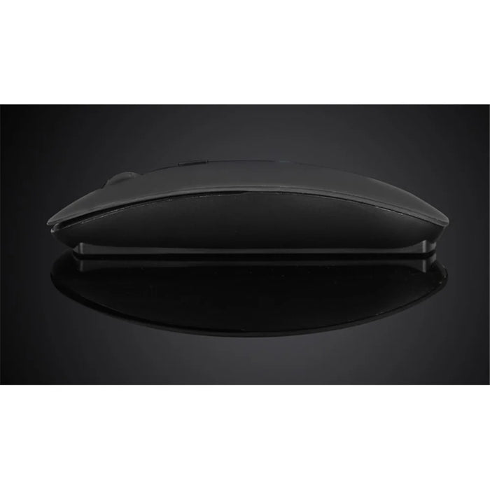 Bluetooth-compatible 3.0 Wireless Mouse 1600 DPI Battery Powered Slim Ergonomic Mice for PC Laptop - Black - 4