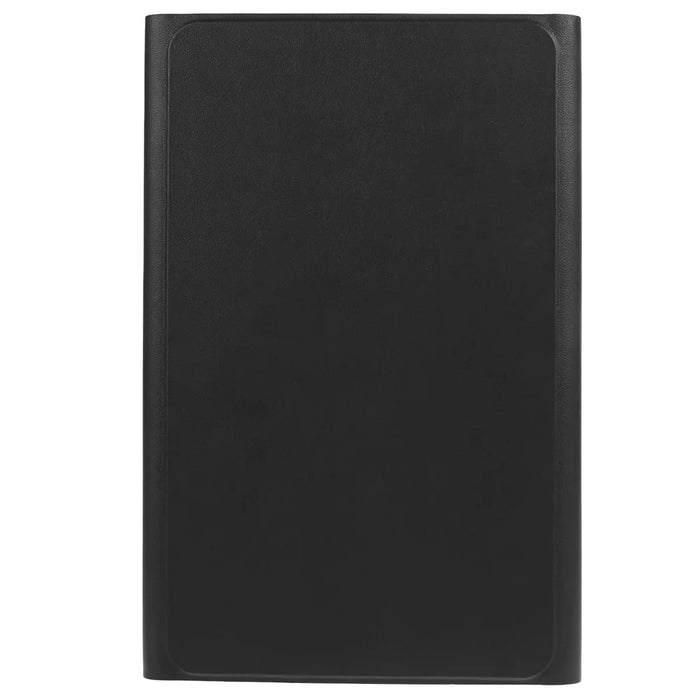 For Samsung Galaxy Tab A 10.1 (2019) SM-T515 SM-T510 Leather Stand Tablet Case with Detachable Magnetic Wireless Keyboard (Without Touchpad) (German Version) - Black - 3