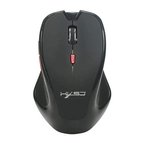 HXSJ T21 Bluetooth-compatible 3.0 Wireless Ergonomics Optical Mouse - Black - 1