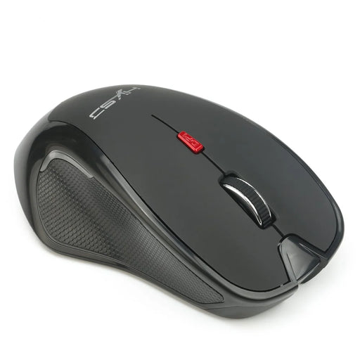 HXSJ T21 Bluetooth-compatible 3.0 Wireless Ergonomics Optical Mouse - Black - 2