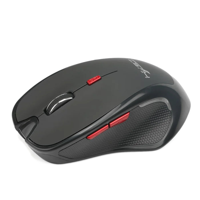 HXSJ T21 Bluetooth-compatible 3.0 Wireless Ergonomics Optical Mouse - Black - 3