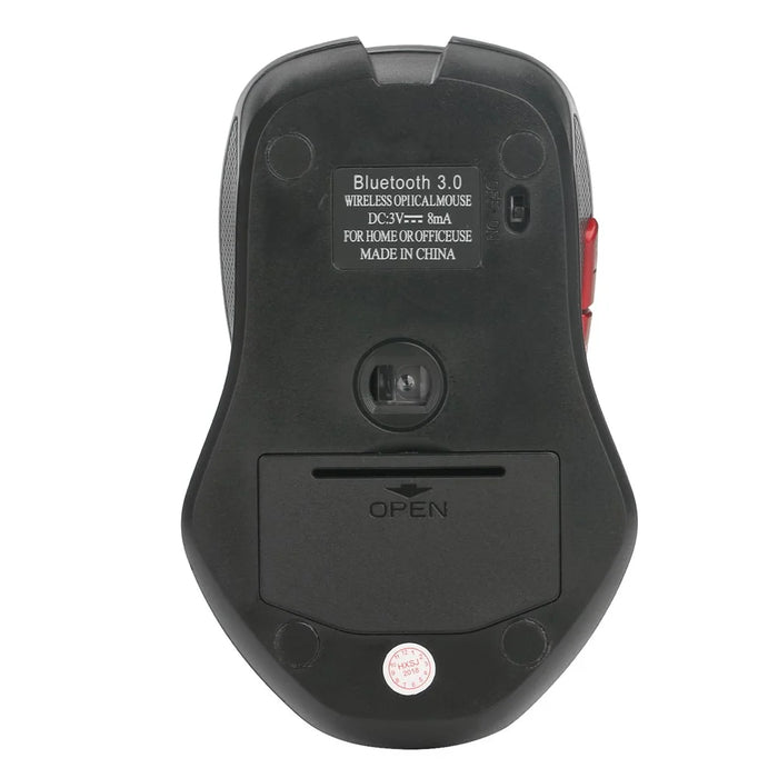 HXSJ T21 Bluetooth-compatible 3.0 Wireless Ergonomics Optical Mouse - Black - 4