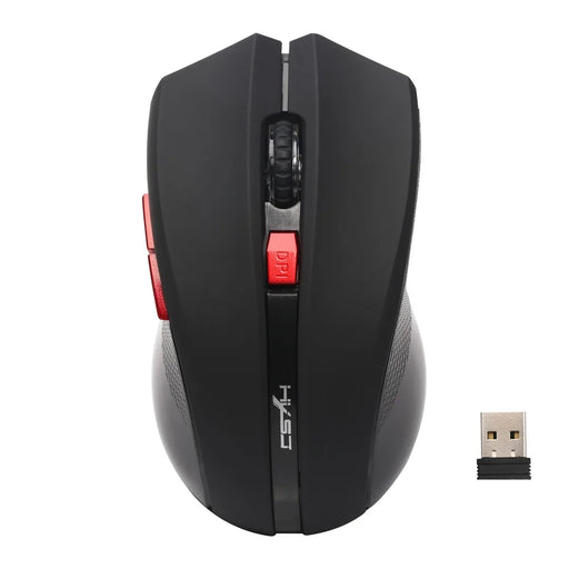 HXSJ X50 2.4 Six Buttons Wireless Mouse - Black - 2