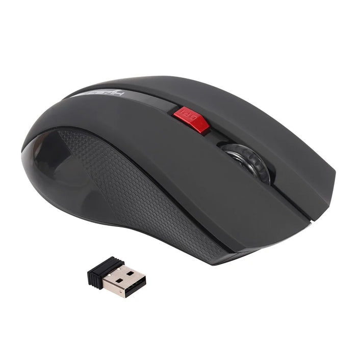 HXSJ X50 2.4 Six Buttons Wireless Mouse - Black - 3