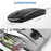 Aluminum Alloy Rechargeable 2.4G Wireless Mouse Bluetooth-compatible Mute Mice Dual Mode - Black - 3