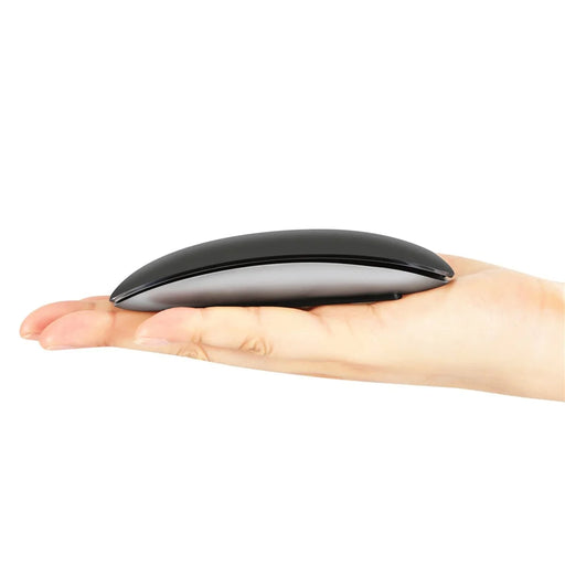 Bluetooth-compatible Wireless Mouse Silent Computer Mouse Slim Ergonomic PC Mice for Windows XP VISTA 7/8/10 - Black - 2