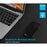 Bluetooth-compatible Wireless Mouse Silent Computer Mouse Slim Ergonomic PC Mice for Windows XP VISTA 7/8/10 - Black - 4