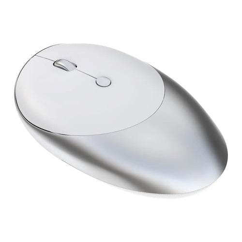 HXSJ T36 Three Mode Bluetooth-compatible 3.0 + 5.0 Wireless Mouse Silme Silent Rechargeable Optical Mouse - White - 1